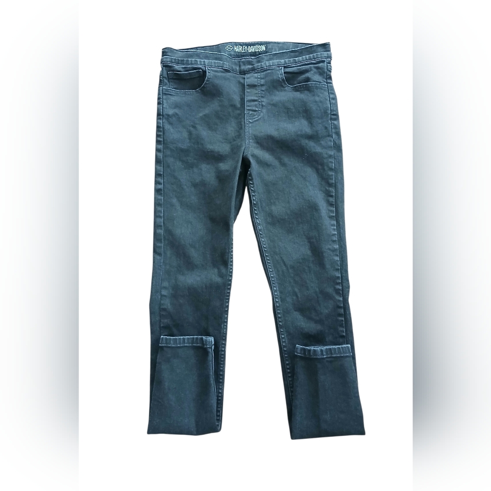 Harley Davidson Black Skinny Jeans W30